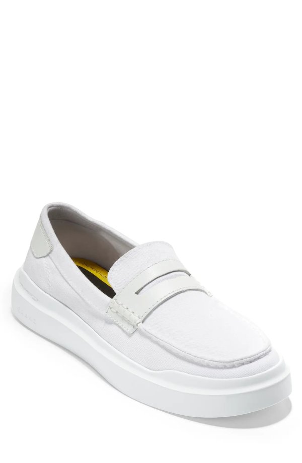 GrandPro Rally Canvas Penny Loafer