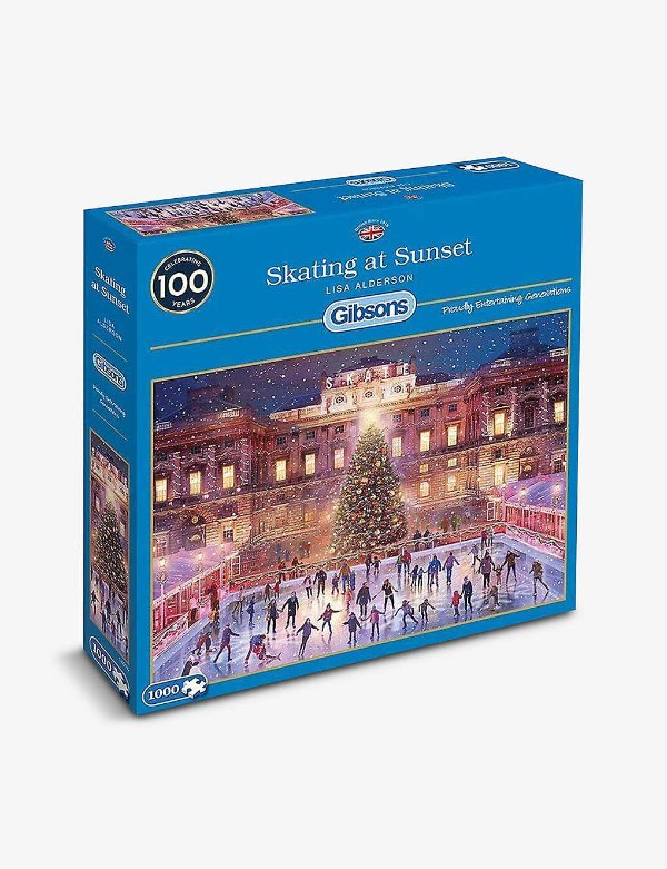 Skating at Sunset 1000-piece recycled-board puzzle