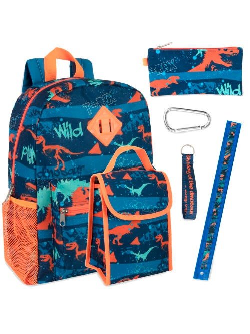 Dinosaurs Backpack Set, Multicolor Item # 9091230