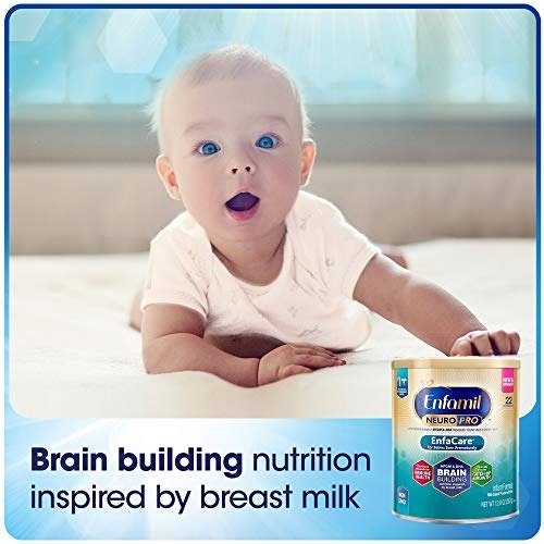 NeuroPro EnfaCare Infant Formula - Brain Building Nutrition with Clinically Proven Growth Benefits for Premature Babies - Powder Can, 12.8 oz (Pack of 6)