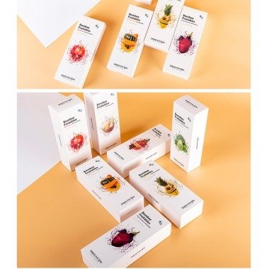 韩国春雨果蔬面膜10片一盒