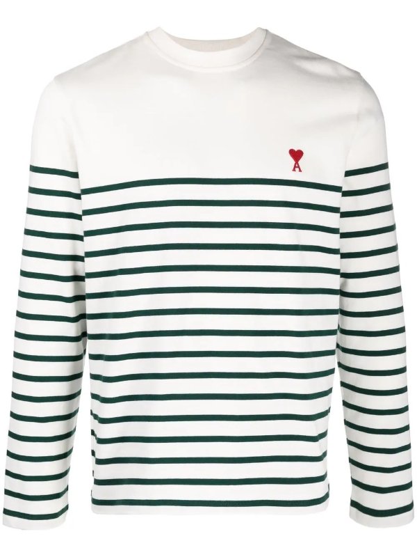 Ami de Coeur striped T-shirt