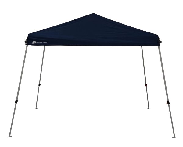 10' x 10' Instant Slant Leg Canopy, Dusty Blue, outdoor canopy
