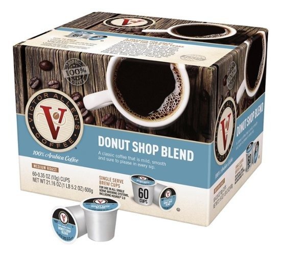 - Donut Shop Blend Coffee Pods (60-Pack)
