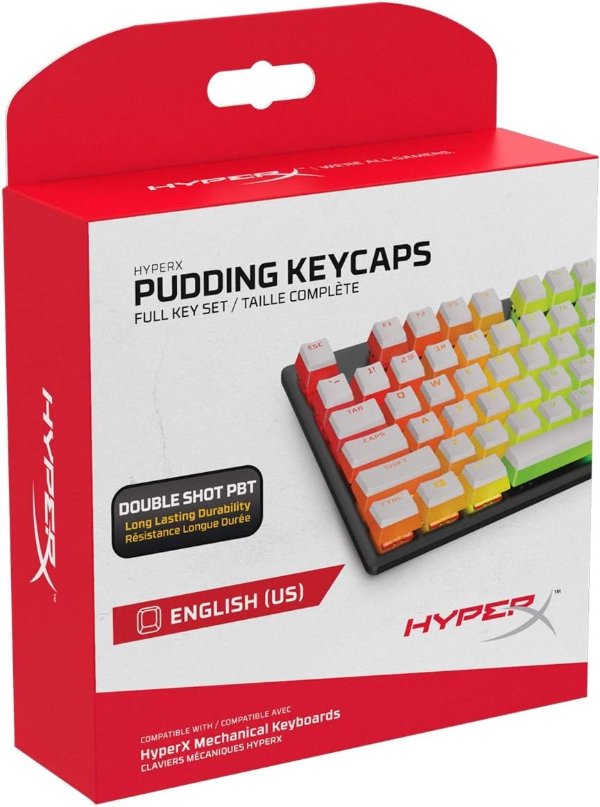 Pudding Keycaps - Double Shot PBT Keycap Set