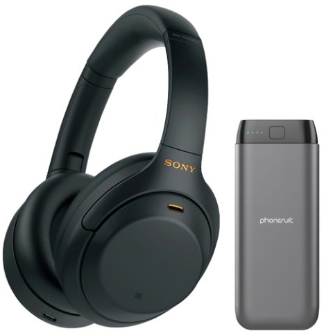 黑五价：Sony WH-1000XM4 主动降噪无线耳机送充电宝$278, 可选送耳机架