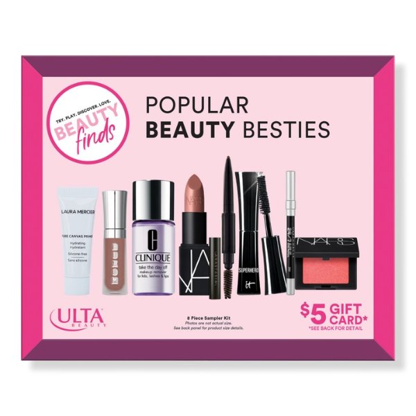 Popular Beauty Besties 8 Piece Sampler Kit - Beauty Finds by ULTA Beauty | Ulta Beauty
