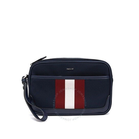 Stripe Caliros Clutch Bag