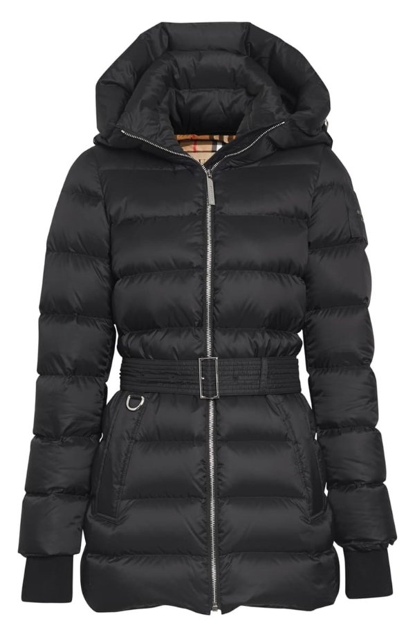 Limehouse Quilted Down Puffer Coat