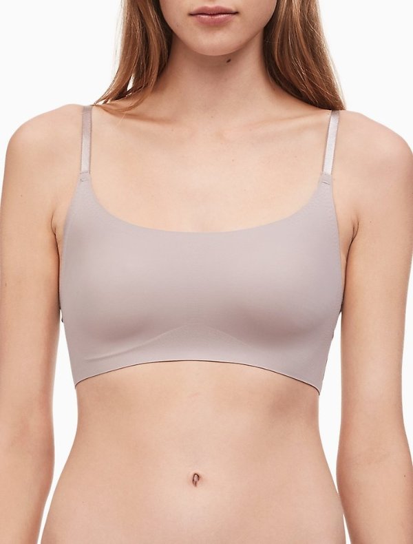 Buy Calvin Klein Women's Invisibles Unlined Triangle Bralette