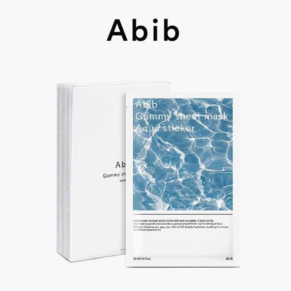 Abib Aqua Sticker Gummy Sheet Mask (10ea)
