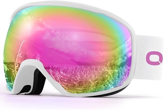 Odoland Ski Goggles - Anti-Fog OTG UV Protection Snow/Snowboard  Goggles for Men Women Adult Youth-Skiing Snowboarding 29.99