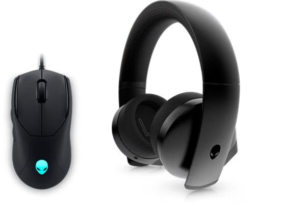 Alienware Gaming Headset & Mouse Bundle - AW310H & AW320M