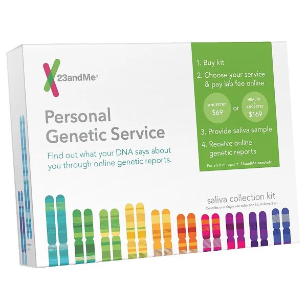 Personal Genetic Service Saliva Collection Kit