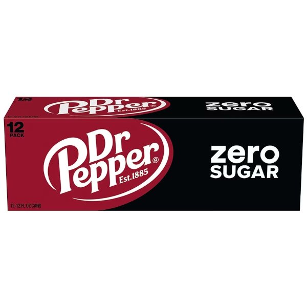 Dr Pepper 零糖款汽水 12oz 12罐