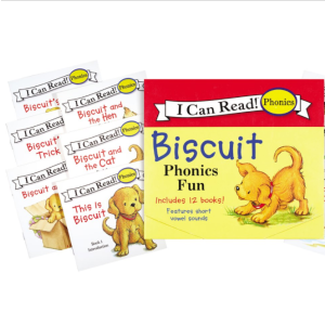 Biscuit Phonics Fun 小饼干自然拼读系列 12本 1-6岁