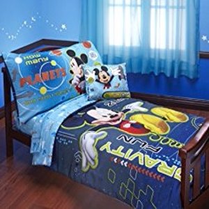 Disney Mickey Mouse 儿童床上四件套 蓝色