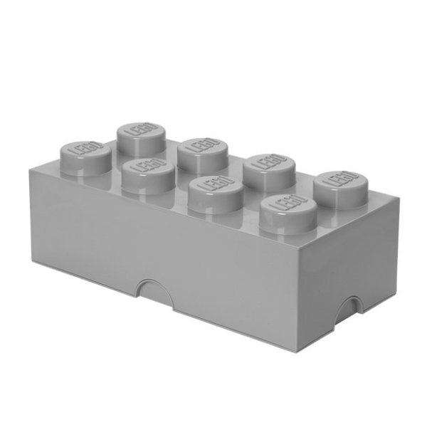 Storage Brick 8 - Medium Stone Grey