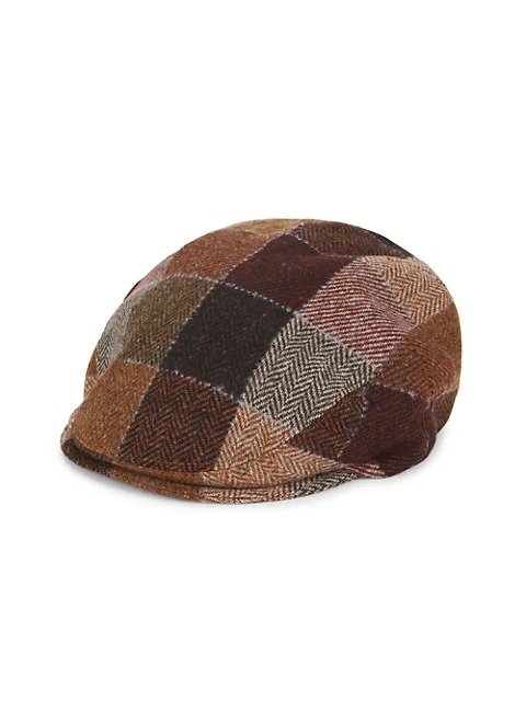 COLLECTION Donegal Wool Flat Cap