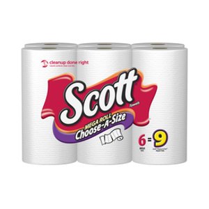 with Purchase of SCOTT 6-Pack Mega-Roll Paper Towels @ Lowes