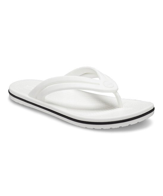 White Crocband Flip-Flop - Women