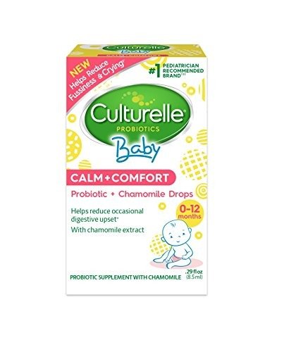 Baby Calm + Comfort Probiotics + Chamomile Drops | Helps Reduce Occasional Infant Digestive Upset, 0.29 fl. oz. Drops