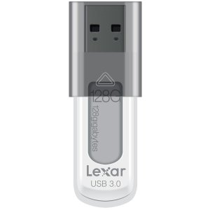 只限今天！Lexar 雷克沙 JumpDrive S55 128GB USB 3.0 U盘