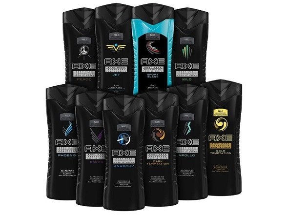 (10 Pack) AXE Shower Gel / Body Wash 8.45 oz - Assorted Scents