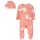 Baby 2-Piece Floral Sleep & Play and Cap Set