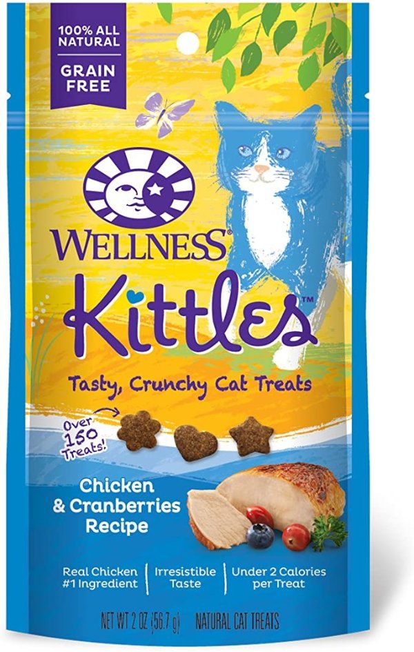 Kittles Crunchy Natural Grain Free Cat Treats