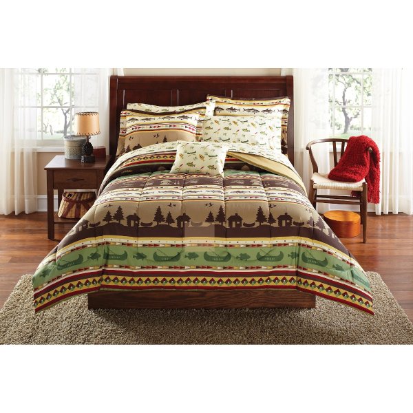 Gone Fishing Bed in a Bag Coordinating Bedding, Twin/Twin XL