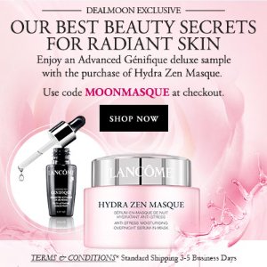 + Free Luxury 4-pcs Gift ($88 Value) @ Lancome, a Dealmoon Exclusive