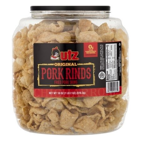 Pork Rinds, Regular 18 oz. Barrel