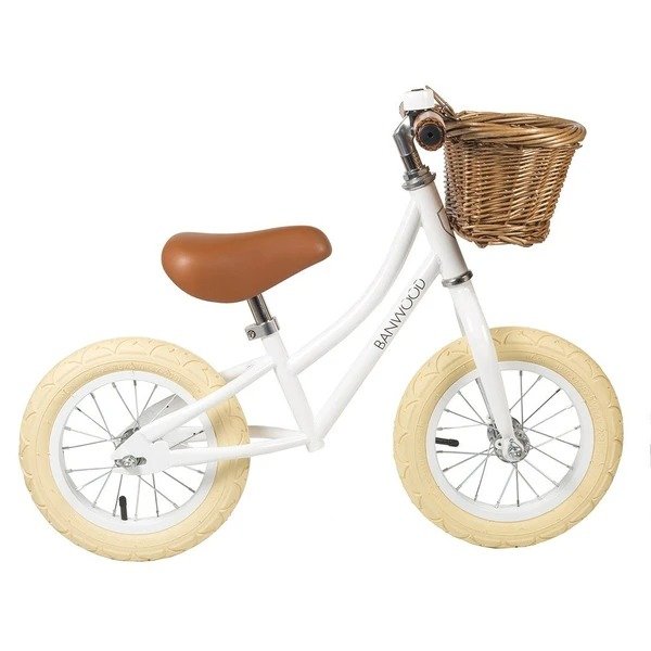 Banwood First Go Balance Bike - White