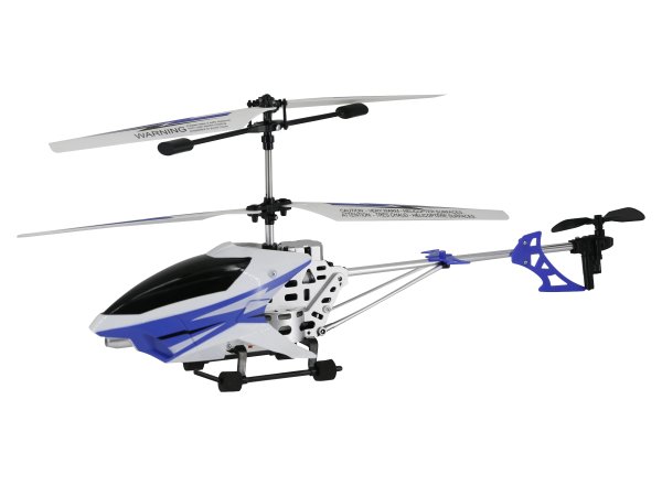 King Radio Control Helicopter in Blue and White