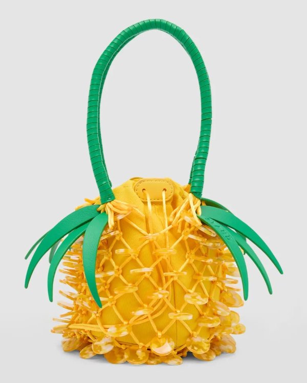Pietro Pineapple Cage Top-Handle Bag