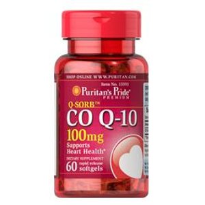 Puritan's Pride Q-SORB Co Q-10 100 mg, 60 Softgels