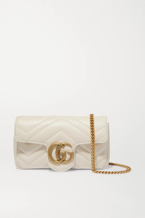 GG Marmont super mini quilted leather shoulder bag