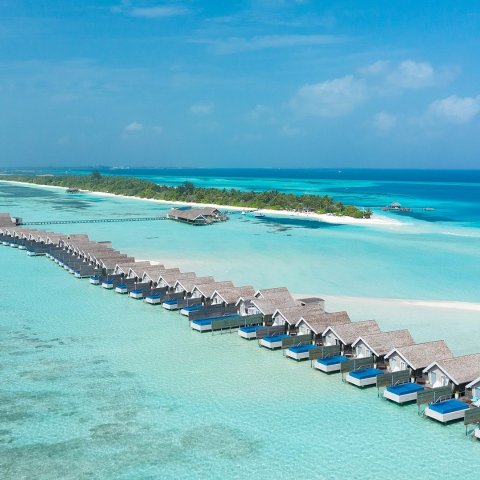 Top-Rated Five-Star Maldives Paradise with Two Infinity Pools & Eight Restaurants, South Atoll, Maldives