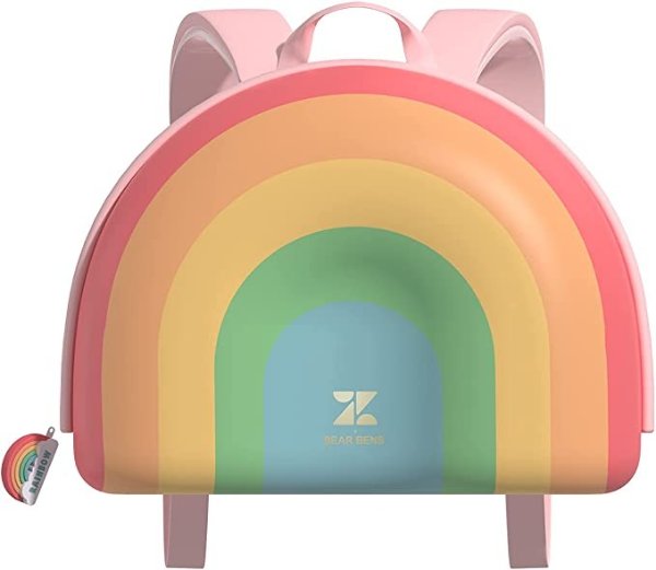 Kids Backpack, Elegant and Cute Toddler Backpack for Little Girls Boys, Children Preschool Backpack -Dream Series Rainbow