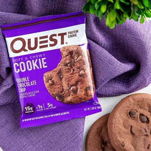 Quest Nutrition 高蛋白饼干 12小包 每包含15g蛋白质