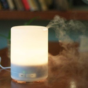 MIU COLOR 300ml Aroma Diffuser warm white Ultrasonic Humidifier