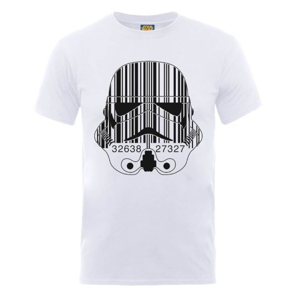 Star Wars Stormtrooper Barcode T恤