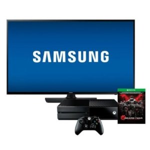 Samsung 55" Class LED 1080p Smart HDTV + Microsoft Xbox One Gears of War: Ultimate Edition Bundle