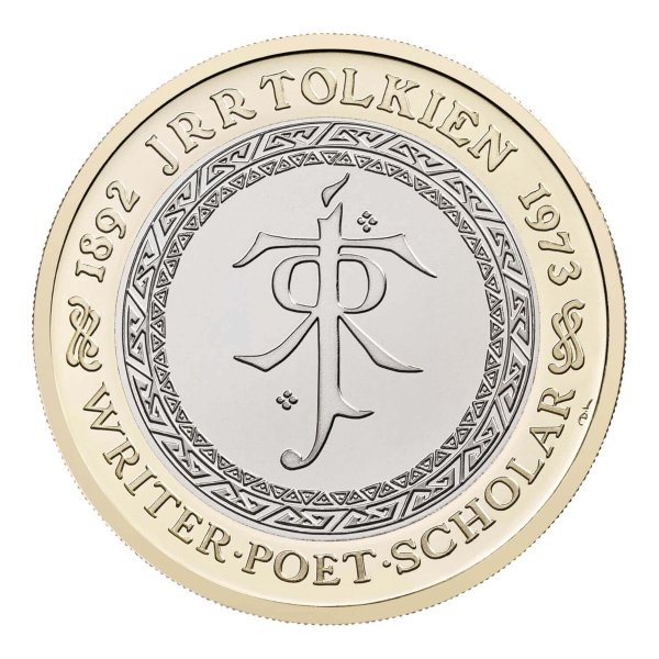 纪念托尔金 2023 UK £2 纪念币
