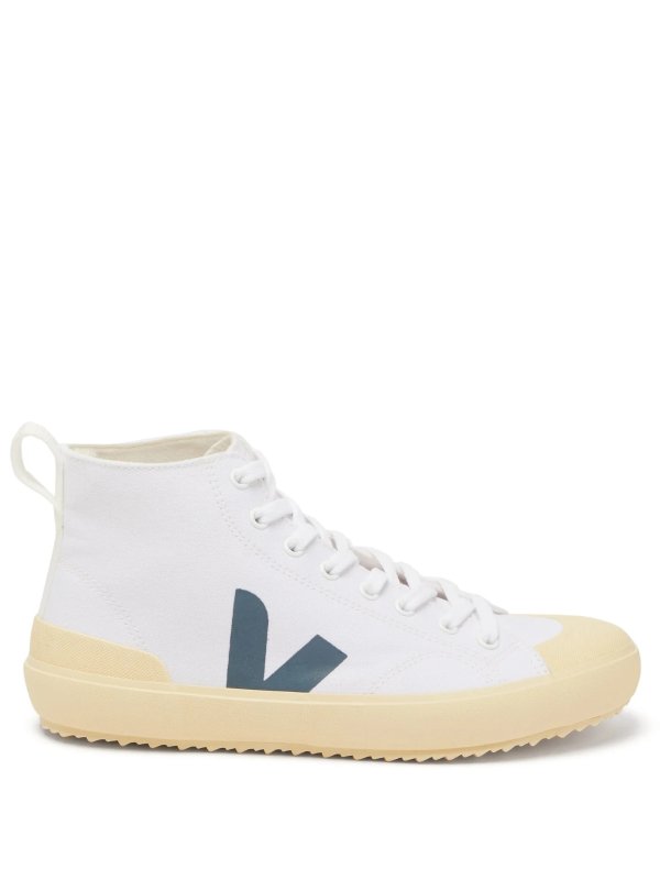Nova V-logo high-top canvas trainers | Veja | MATCHESFASHION US