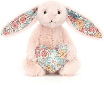 Blossom Heart Blush Bunny Stuffed Animal