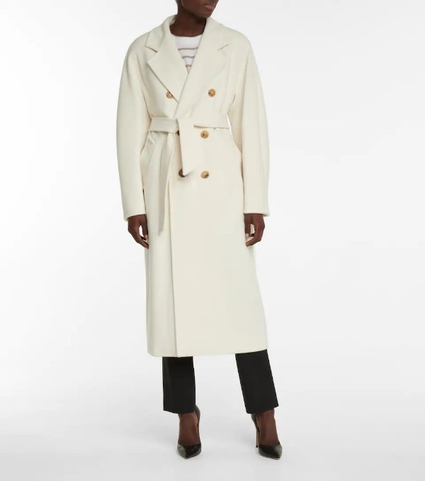 Madame wool and cashmere coat