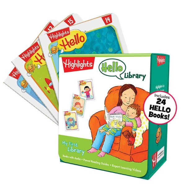 Hello Library 24-Book Box Set (includes Digital Content)