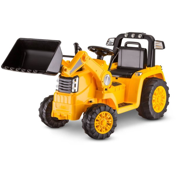 Kid Trax 6V CATERPILLAR Tractor Battery Powered Ride-On, Yellow